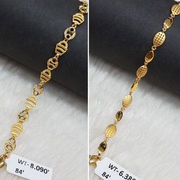 22 carat gold ladies bracelet RH-LB104
