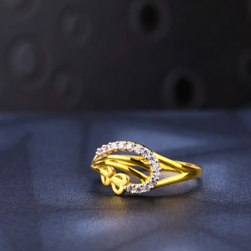 22KT Gold Hallmark Ladies Ring LR942