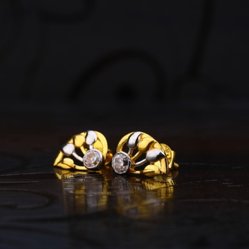 22 carat gold different shape ladies earrings RH-L...