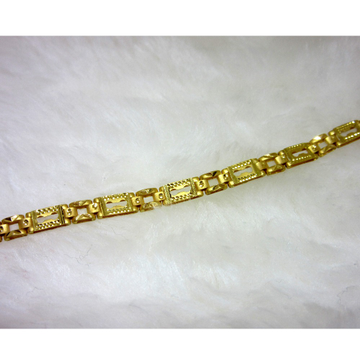 Gold dailywear gents bracelet by 