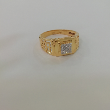 22k gold casting gents ring by 