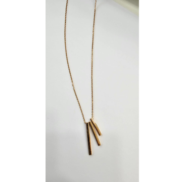18K Rose Gold Trending Pendant Chain by Sangam Jewellers