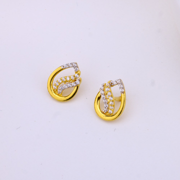 22k 916 Daily Wear Gold Earrings For Woman's & Gir... by 