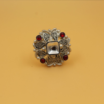 92.5 ANTIQUE SILVER RING SL R032