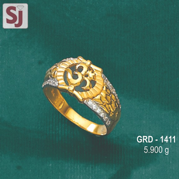 Om Gents ring diamond gRD-1411