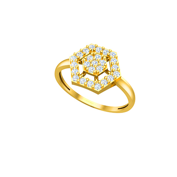 The hexagon ring by 