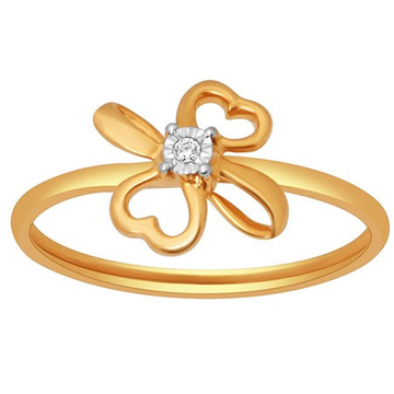 18k gold real diamond ring mga - rdr0018