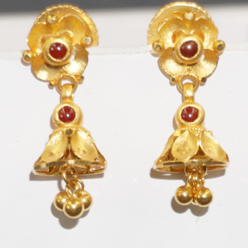 22kt gold jhumka  for ladies