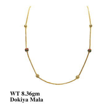 18K Dokiya Mala by 