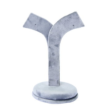 jewellery earring stand grey color by 