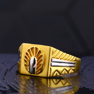 22CT Gold Gentlemen's Fancy Hallmark Plain Ring MR...