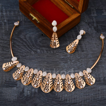 18KT Rose Gold Hallmark Exclusive Ladies Necklace...