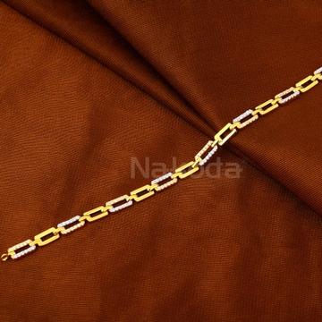 916 Gold CZ Hallmark Ladies Bracelet LB607