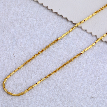 22KT Gold Mens Designer Choco Chain MCH376
