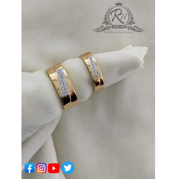 22 carat gold daimond classical couple rings RH-CR...