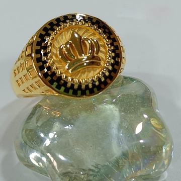 Gold Cocktail Gents Ring by 