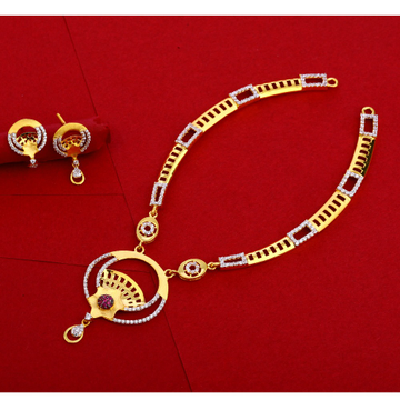 22KT Gold Women's Fancy Necklace Set LN179