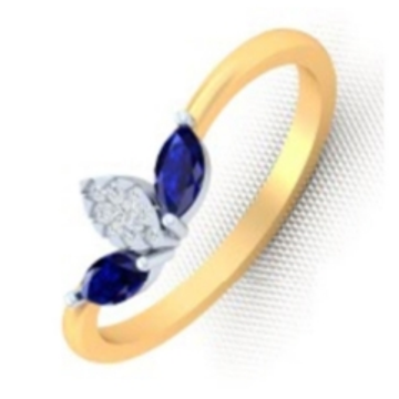 Blue Stone Diamond ring by 