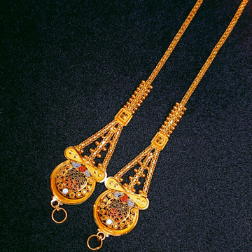 22K Gold Hallmark Kanser by Ghunghru Jewellers