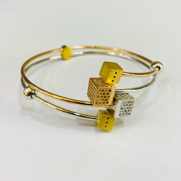 916 Gold  Delicate Women Bracelet  GJ-888 by Gharena Jewellers