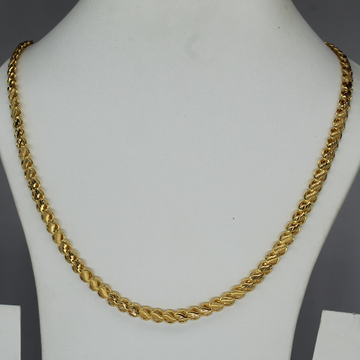 22CT LOTUS CHAIN by 