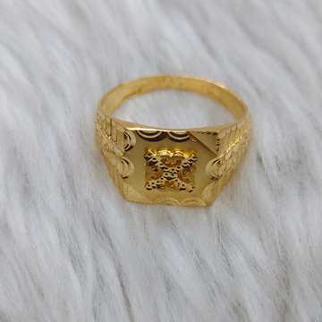 22 carat 916 casting gents ring by 