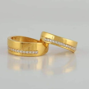 22 Carat gold diamond couple fancy RING RH_CR153