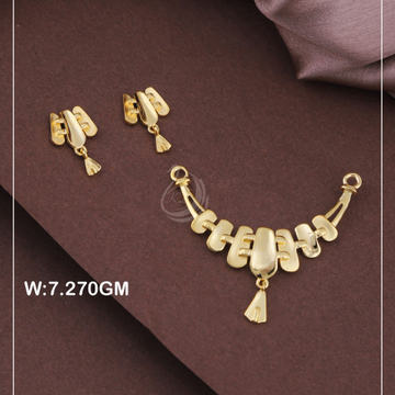916 Gold Dazzling Pendant Set PS10 by 