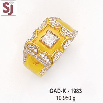 Gents ring diamond GAD-K-1983
