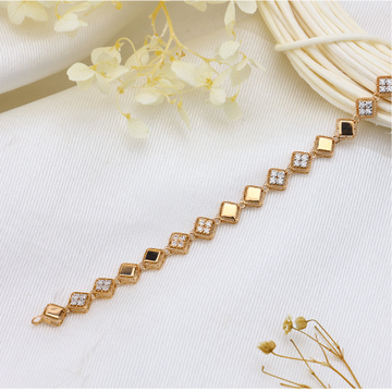 18k Rose Gold attractive Bracelet for Girls and Wo... by 