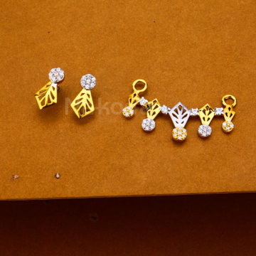 22KT Hallmark Ladies Fancy Mangalsutra Pendant Set...