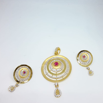 Ladies Pendant Set 916 Cz by 