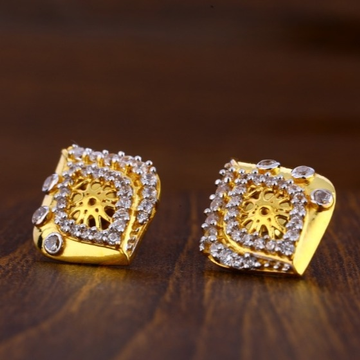 22 carat gold hallmark designer ladies earrings RH...