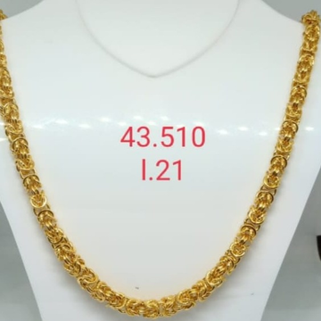 916 gold rodium chain by 
