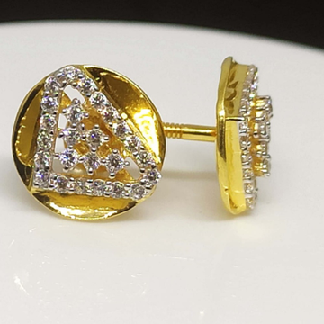 916 gold Modern earring  by 