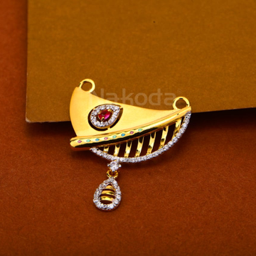 22kt gold cz hallmark ladies pandent mp522
