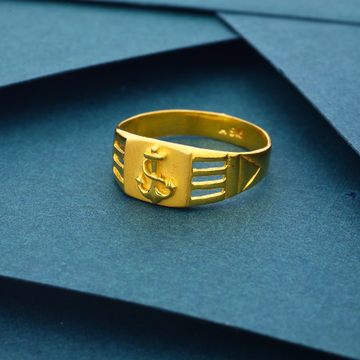 22k 916 Unique Design Gold Ring For Mens by 