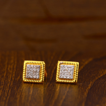 22CT Gold Ladies Tops Earrings LTE64