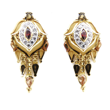 22K Gold Fancy Earring by 