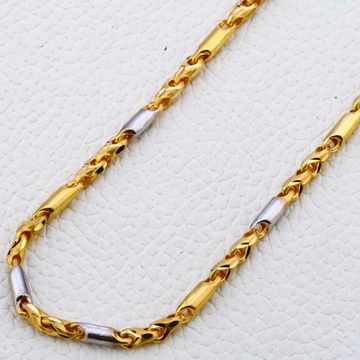 Manufacturer of 916 gold mens classic choco chain mch249 | Jewelxy
