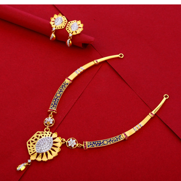 916  Gold CZ  Gorgeous Ladies Necklace Set LN211