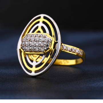 22KT Ladies Gold Gorgeous CZ Ring LR855