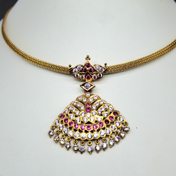22Kt Adigai traditional necklace by 