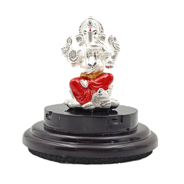 Ganesh 999 Silver Idol