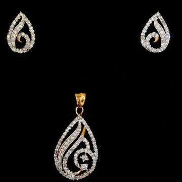 22KT/916 Gold ethics festival pendant set for ladi... by 