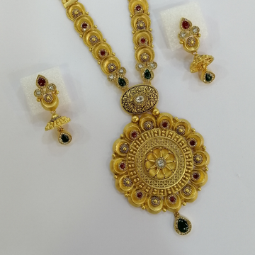 916 Gold Fancy Antique Jadtar Kundan Traditional L... by 