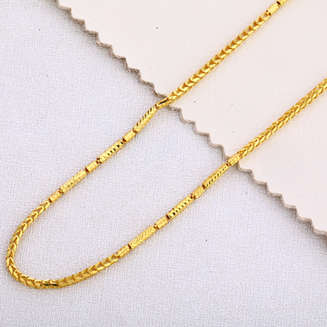22KT Gold Mens Stylish Choco Chain MCH355