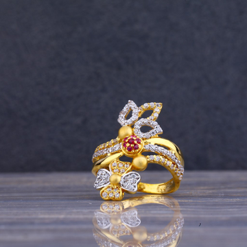 22kt Gold Exclusive Cz Ring LLR71