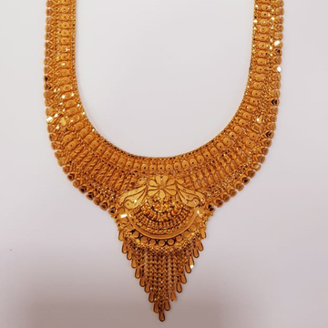 Fancy necklace by Aaj Gold Palace