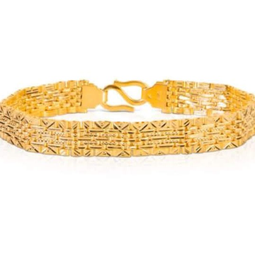 22k(916)Gold Gents Plain Bracelate by Sneh Ornaments